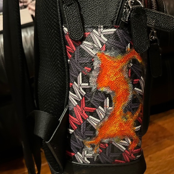 AUTHENTIC Michael KORS Hudson ‘fire & ice’ super limited edition men’s backpack - Picture 4 of 8